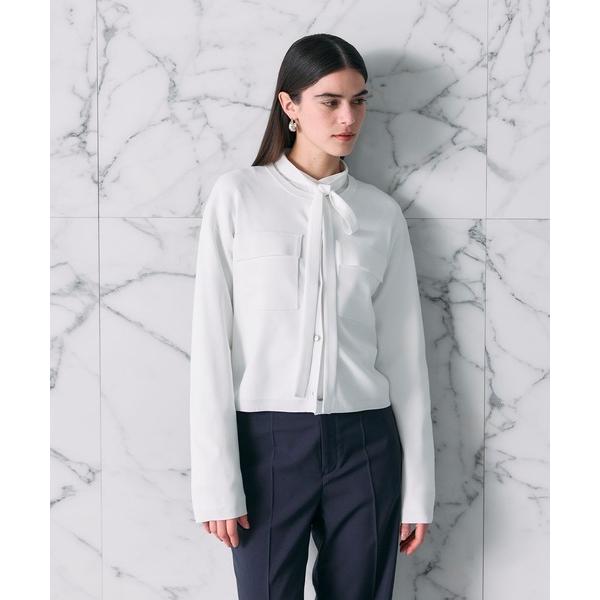 ニット セーター ショートニットジャケット「CLEAN MOTION」 レディース