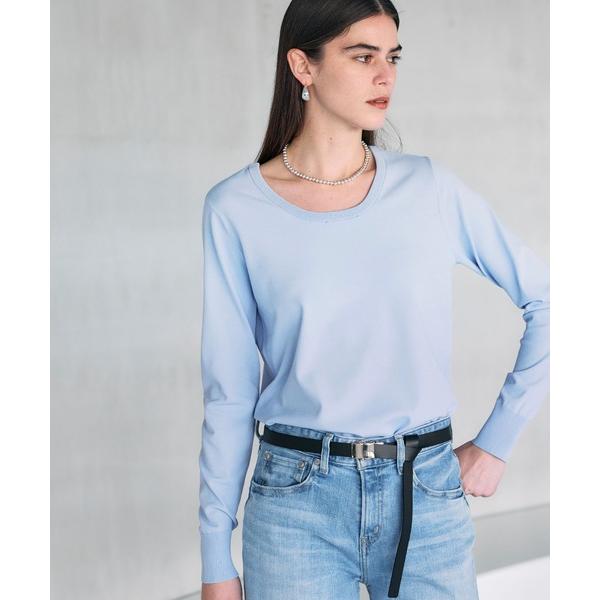 ニット セーター 2WAYニットプルオーバー「CLEAN MOTION」 レディース