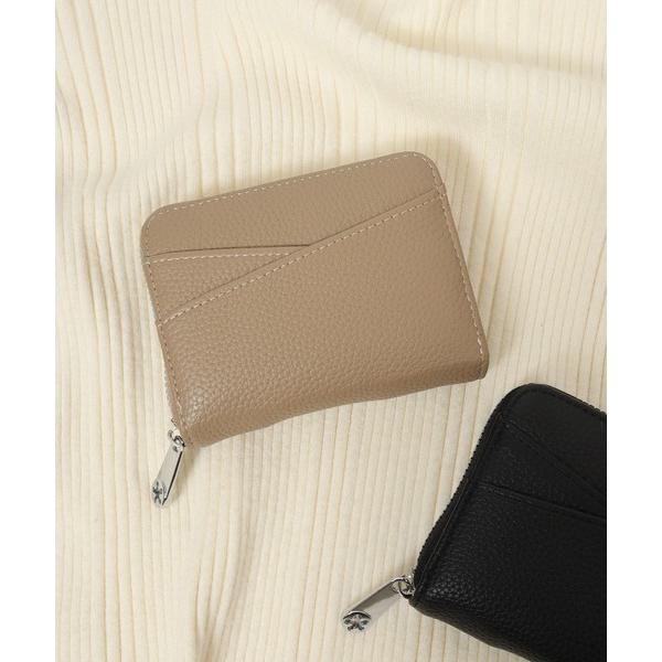 財布 ラウンドジップ マルチ収納カードケース＆コインケース レディース