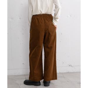 パンツ normes鳥ポケットペインターパンツ レディース