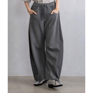 ジーンズ デニム デニムパンツ コンビネーション コクーンデニムパンツ レディース