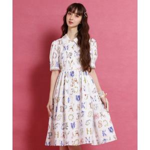 ワンピース Blooming イニシャル ドレス