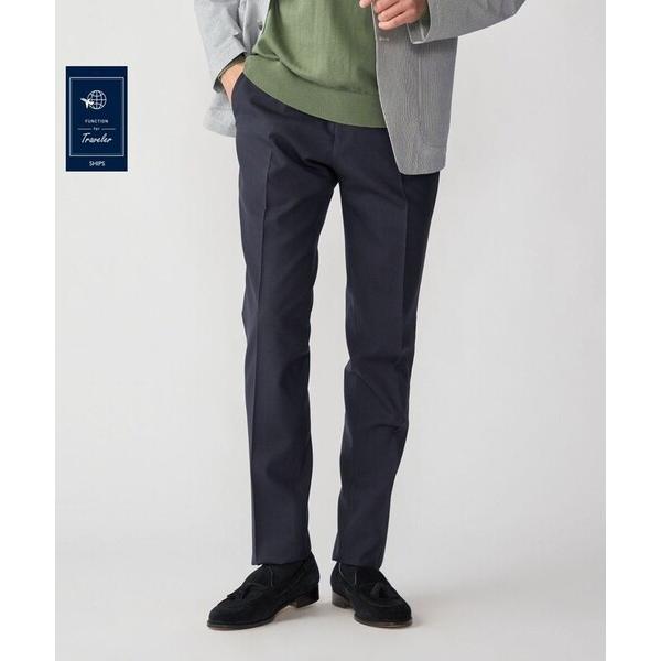 スラックス SHIPS: 「FUNCTION/洗濯機可能」ラスティック マシン ウォッシャブル スラ...