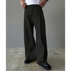 スラックス 12A8-SZ 「ルーズフィット」ワイドストレートスラックス メンズ