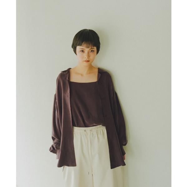 ブラウス シャツ Cupra Open Collar Shirt レディース