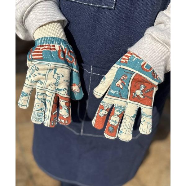 手袋 スヌーピー「SNOOPY」Gardening Glove (U.S.A.)/軍手 レディース ...