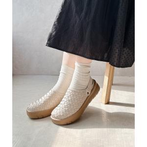 サンダル 差し込みメッシュ 2WAYクロッグスリッポンシューズ「2026新作」 レディース