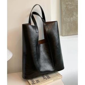 トートバッグ スクエアデザイントートバック レディース