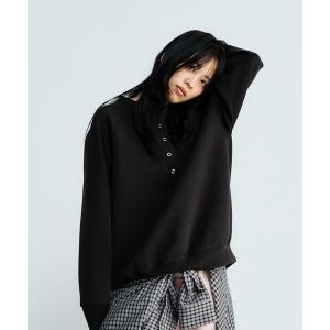 Fadeダンボールヘンリープルオーバー