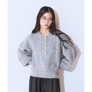 アルパカブレンドポロニット レディース