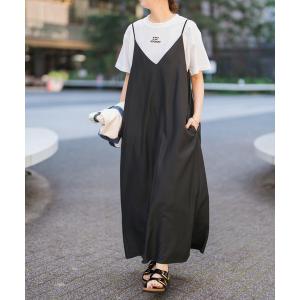 「Spick & Span」 キャミソールワンピース FREE グレー レディース