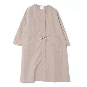 「koe」 ノーカラーコート FREE カーキ レディース