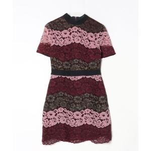 「Ted Baker」 半袖ワンピース - ピンク レディース