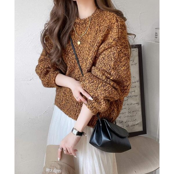 「Java」 長袖ニット MEDIUM イエロー レディース