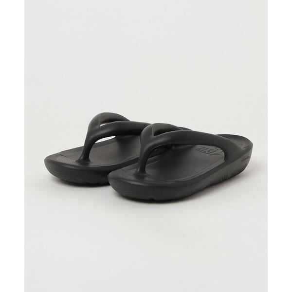 「TAW&amp;TOE」 フラットサンダル S ブラック レディース
