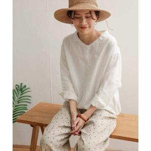 「URBAN RESEARCH DOORS」 長袖シャツ MEDIUM オフホワイト レディース