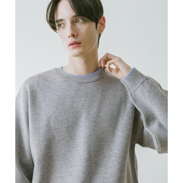 セーター ニット Washable Reversible Crewneck Knit / ウォッシャ...