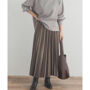 スカート ツイルプリーツスカート