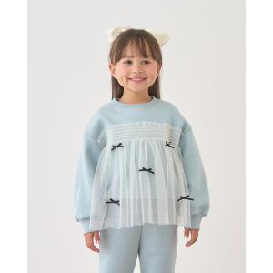 トレーナー ベビー キッズ CarlijnQ Basic sweater with print 総柄