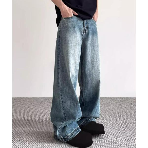ジーンズ ルーズフィットデニム メンズ レディース