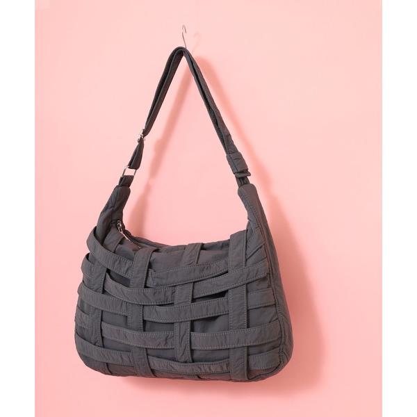 ショルダーバッグ バッグ メッシュデザインショルダーバッグ レディース