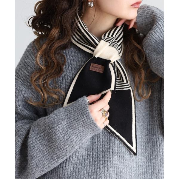 ストール マフラー ニットストール レディース