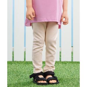 レギンス スパッツ ストレッチワッフルレギンス キッズ 子供 女の子