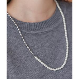 ネックレス パール＊メタルロングネックレス レディースの買取情報