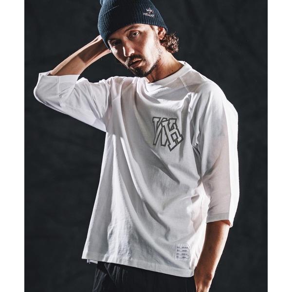 tシャツ mlt5533-initial print raglan LS tee カットソー(WR2...