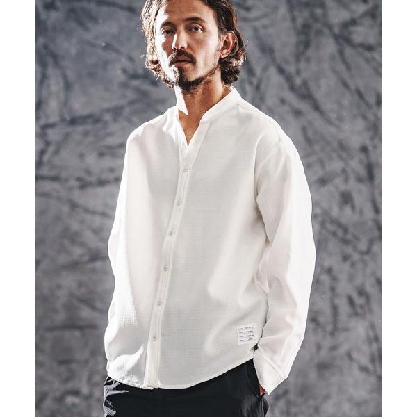 シャツ ms6364-linen like V neck LS shirts シャツ(WR26S-1...