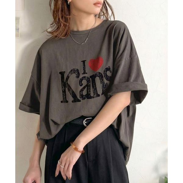 tシャツ 「JaVaジャバコラボ」大人カジュアルにちょうどいい。綿100％ ヴィンテージ風ハートTシ...