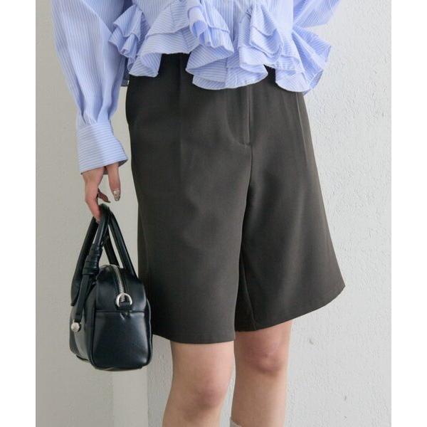 パンツ T/Rハーフパンツ レディース