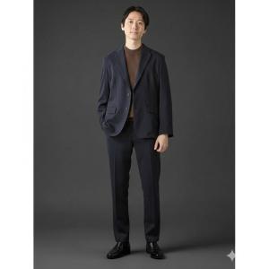 セットアップ ベーシックセットアップスーツ　ブラック/グレー/ネイビー　「WEB限定上下セット/Smart Pick！」 メンズ