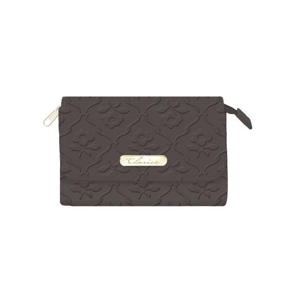 ポーチ ミラー付きミニポーチ レディース メンズ