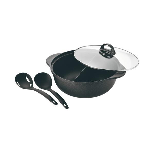 鍋 仕切鍋26cmアク取りお玉・きりお玉付き