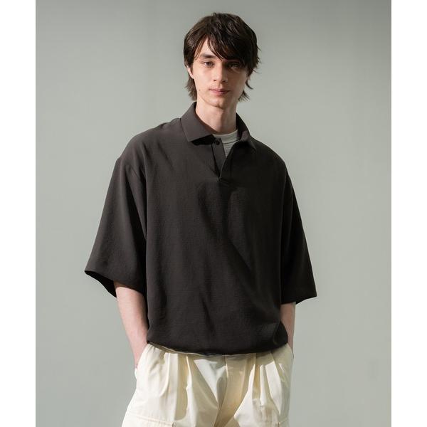 ポロシャツ 「CITY TOKYO/シティートーキョー」Multi-flex スキッパーポロシャツ ...