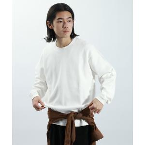 tシャツ 「抗菌防臭・UVカット」ワッフルロンＴ メンズ