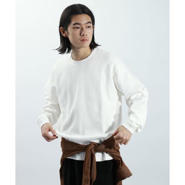 tシャツ 「抗菌防臭・UVカット」ワッフルロンＴ メンズ