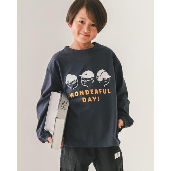 tシャツ ジーンズベー WONDEFULロングＴシャツ キッズ 子供服 男の子 女の子