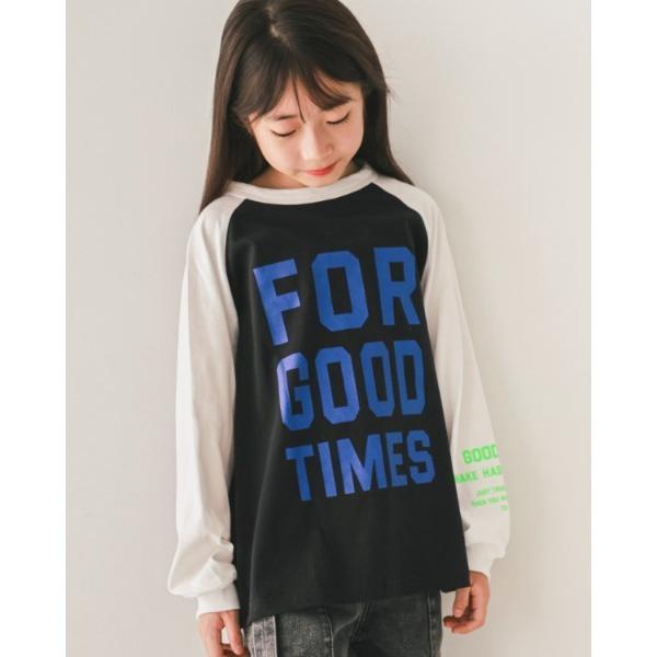 tシャツ ジーンズベー FOR GOODロングＴシャツ キッズ 子供服 男の子 女の子