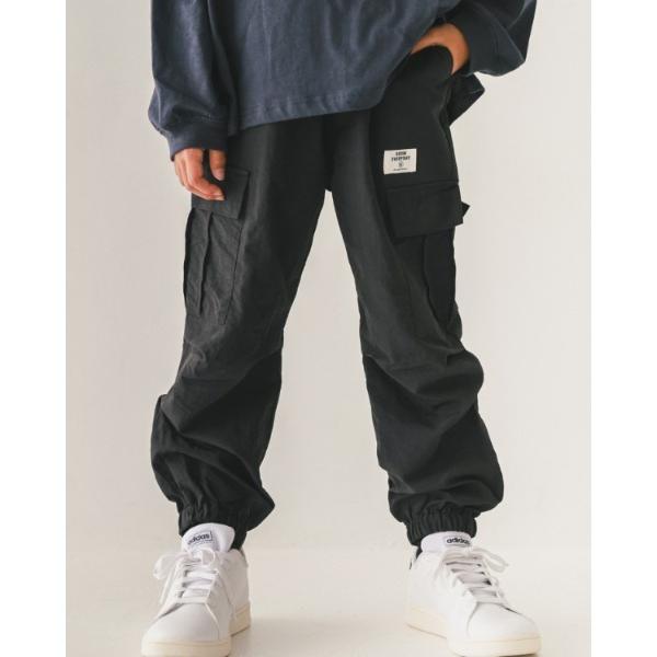 パンツ ジーンズベー カーゴナイロンロングパンツ キッズ 子供服 男の子 女の子