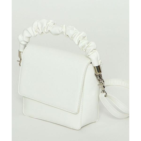 ショルダーバッグ バッグ 「くしゅっと持ち手が可愛い」レディース フェイクレザー 2WAYミニショル...