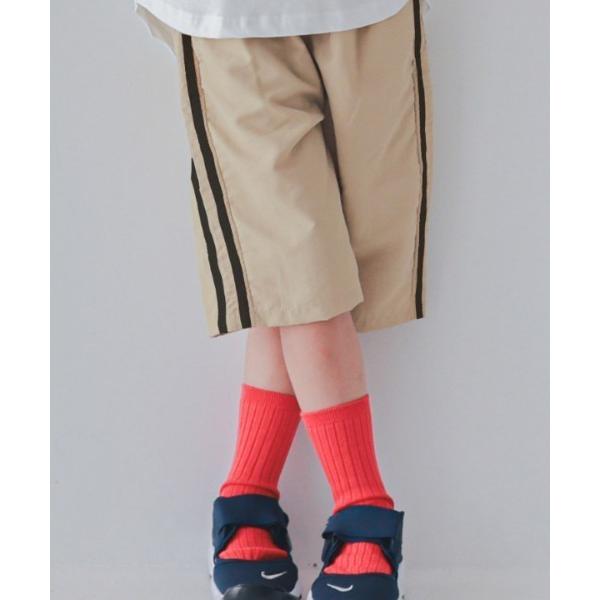 パンツ Jeans-b 2nd/ジーンズベーセカンド ラインハーフパンツ キッズ 子供服 男の子 女...