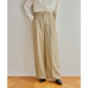 パンツ インナーベルトストレートパンツ 636977 レディース