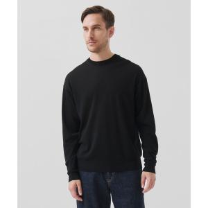 セーター ニット 「THE TOKYO/ザトウキョウ」素肌で着られる，上質ウールニット/CROZE NZ 2/60 Crewneck PO メンズ