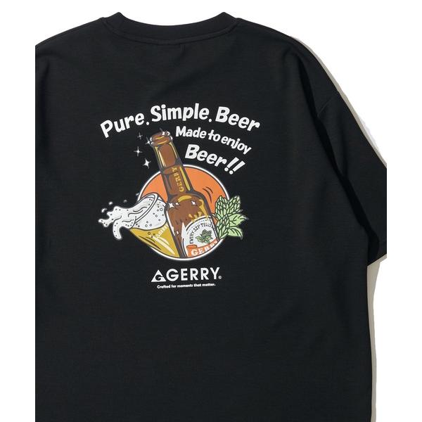 tシャツ 「GERRY/ジェリー」冷感ポンチバックプリントクルーネックTシャツ メンズ レディース
