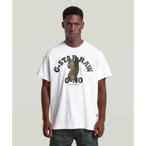 G-STAR RAW tシャツ Archive Print Boxy T-Shirt/アーカイブプリント