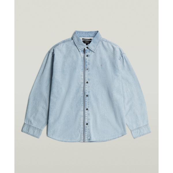 シャツ Hybrid Zip Oversized Shirt/ハイブリッドジップアップオーバーサイズ...