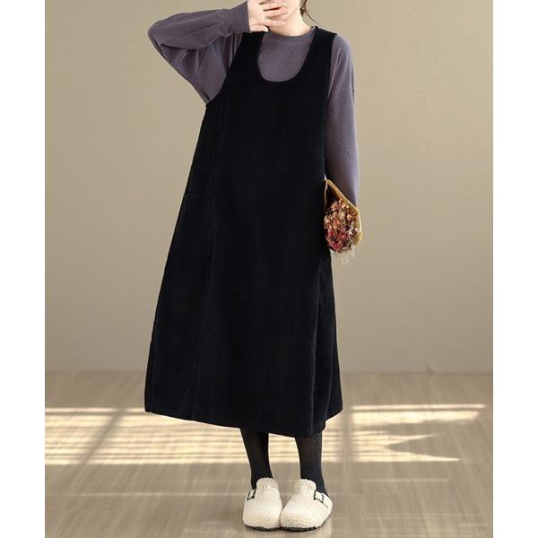 ジャンパースカート コーデュロイジャンパースカート