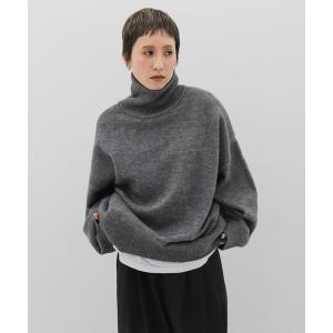 ニット セーター Dart Sleeve High Neck Knit レディース メンズ